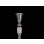 Glaschillum Länge 17 cm, Trichterförmig; Schliff 18,8 mm