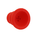 Shishakopf "Silikon" Rot klein, 5,5 cm, 1,5 cm Öffnung