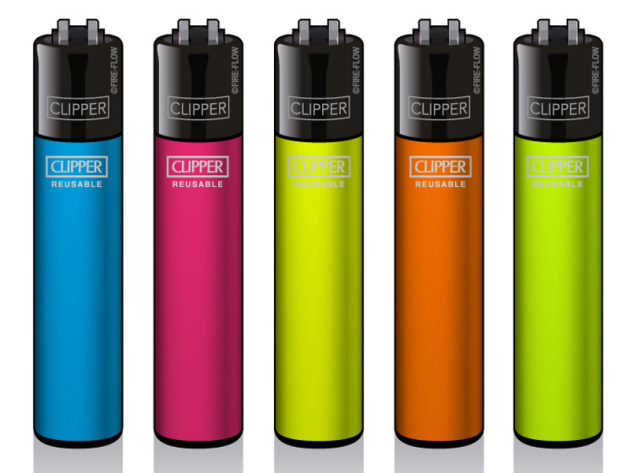 Clipper Medium SOLID FLUO BRANDED + BW , 48er Display