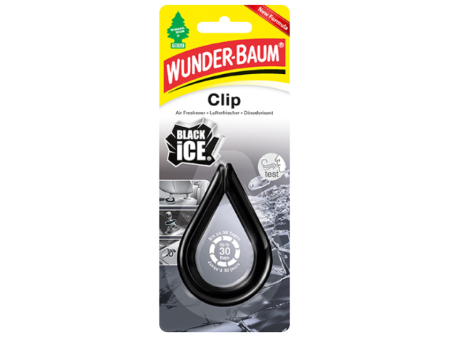 Wunder-Baum Clip Black Ice