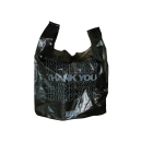 Shopping Bag &quot;Thank you&quot; black 500 pcs. display