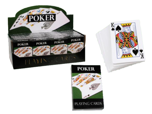 Spielkarten-Set "Poker" 54 Karten einzel