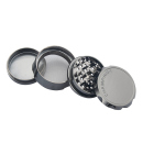 Grinder "Champ-High" Kunststoff 4-tlg. Ø 6,3 cm, 12er Display