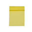 Polybeutel "YELLOW", 40 x 40 mm,  100er Packung