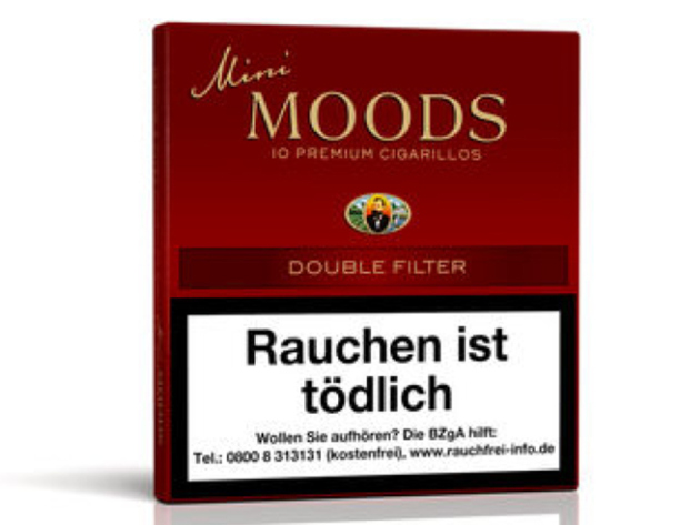 Dannemann Mini Moods Double Filter / 10er Packung