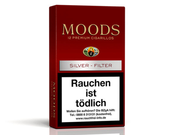 Dannemann Moods Silver / 12er Packung