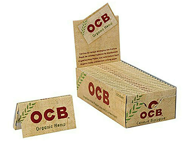 OCB kurz Organic 100 Blatt, 25 Heftchen