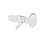 Glasbong mit floureszierender Applikation, Ice, 30 cm Höhe