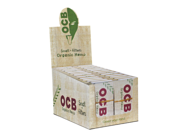 OCB kurz Organic Double + Tips, 24 Heftchen 100 Blatt und 100 Filter Tips