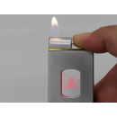 Metallfeuerzeuge "Pirat"  LED, Softflame, 24er Display