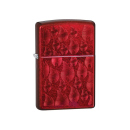 Zippo Feuerzeug - Candy Apple Red Iced mit "Flamme"