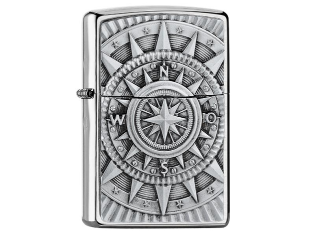 Zippo Feuerzeug - Kompass Emblem