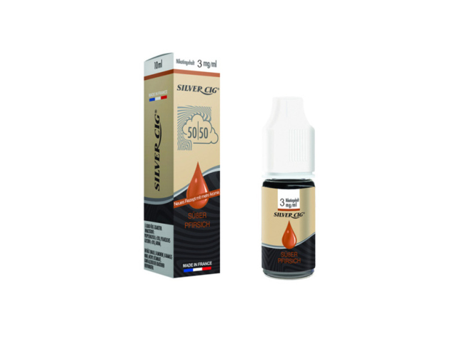 Silver Cig 3 mg süss Pfirsich