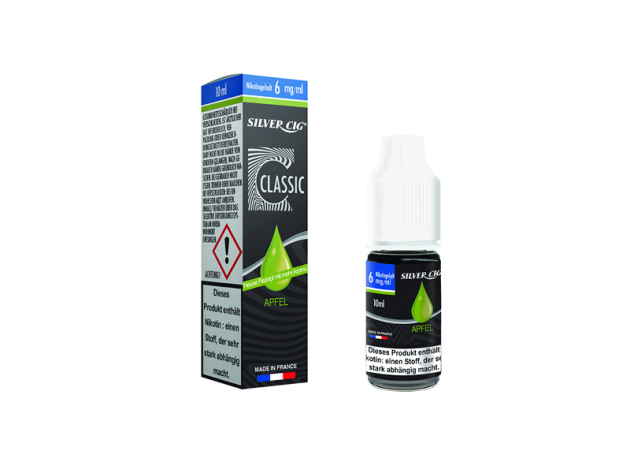 Silver Cig 6 mg Apfel