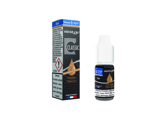 Silver Cig 6 mg Virginia Tobacco