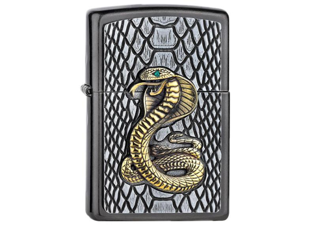 Zippo Feuerzeug - Kobra Emblem