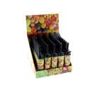 Stabfeuerzeuge Mini "Fruits", versch. Motive; 50er Display