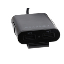 Forever KFZ-Adapter 4x USB-Anschlüßen, schwarz