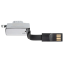 Zippo Arc Einsatz - Silber - mit USB-Aufladung