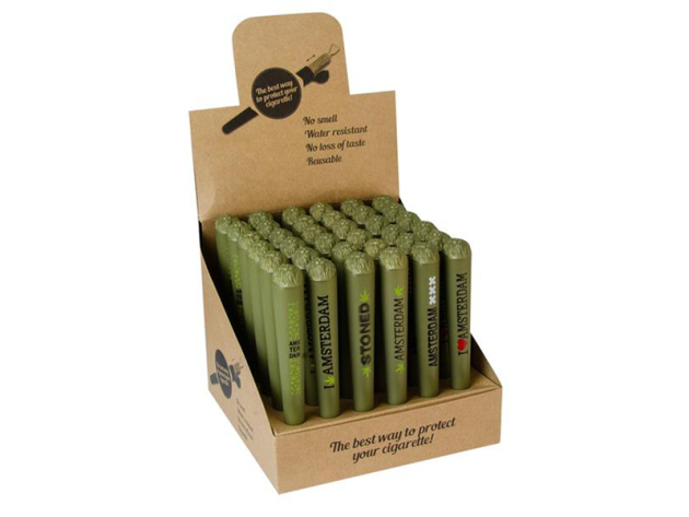 Joint Tube Hüllen "Amsterdam" Gold - 36er Display