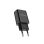 Netzstecker 1x USB Adapter, schwarz