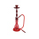 Shisha "kev" rot, 55cm, 1x Anschluss
