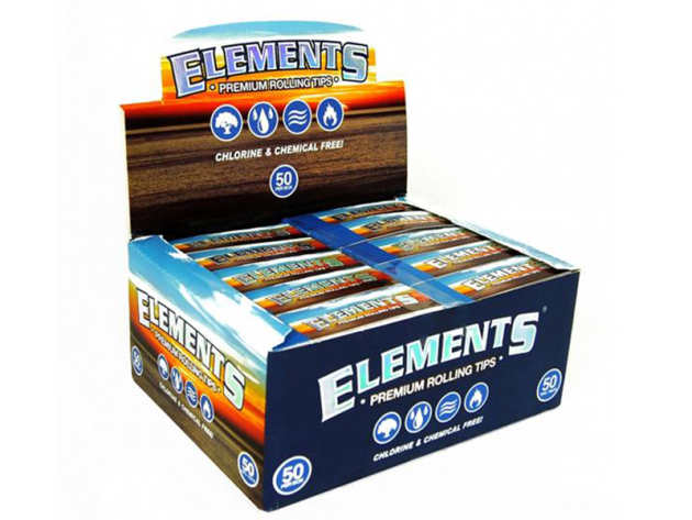 Elements Tips Regular 50 booklets each 50 Filter Tips