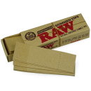 RAW Filter Tips (unbleached) gummed 24 booklets each 33 leaves