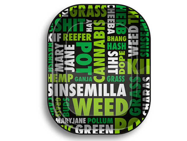 Drehunterlage micro "Cannafont", ca. 18 x 12,5 cm