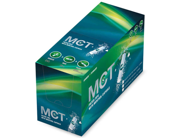 MCT Capsule Filter Menthol (Menthol) 20x 100 Filter