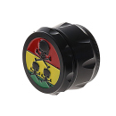 Grinder "Skulls", Metall; 3 versch. Motive & Farben; 55 x 41 mm; einzeln
