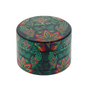 Grinder "Hanf Jungle" Metall, 4-tlg.; 5 versch. Motive; 52 x 35 mm; einzeln