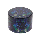Grinder "Hanf Jungle" Metall, 4-tlg.; 5 versch. Motive; 52 x 35 mm; einzeln