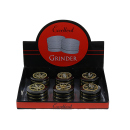 Grinder "Diamonds" Metall; 4 versch. Motive; 4-tlg.; 52 x 43,5 mm, einzeln