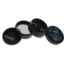 Grinder "Skulls" Metall; 6 versch. Motive; 50 x 37 mm; einzeln