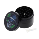 Grinder "Skulls" Metall; 6 versch. Motive; 50 x 37 mm; einzeln