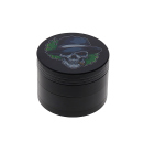 Grinder "Skulls" Metall; 6 versch. Motive; 50 x 37 mm; einzeln