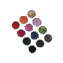 Taschenascher "Colorful"; 3 Designs; 4 Farben sortiert, 24er Display