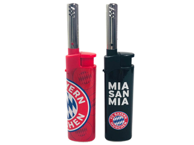 Stabfeuerzeuge Mini "FC Bayern", 25er Display