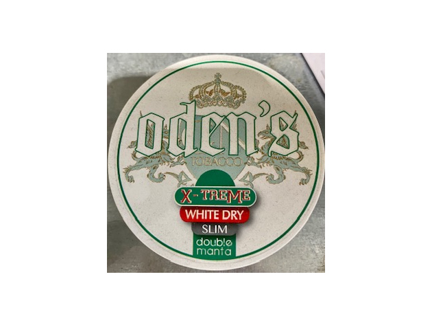 Oden´s Double Mint Extreme Slim 10g, Kautabak