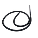 Shishaschlauch Gummi und Metall, Schwarz,...