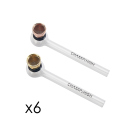 Glaspfeifen "Classic" mit Sieb, 12 cm, 12er Display