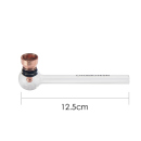 Glaspfeifen "Classic" mit Sieb, 12 cm, 12er Display