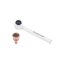 Glaspfeifen "Classic" mit Sieb, 12 cm, 12er Display