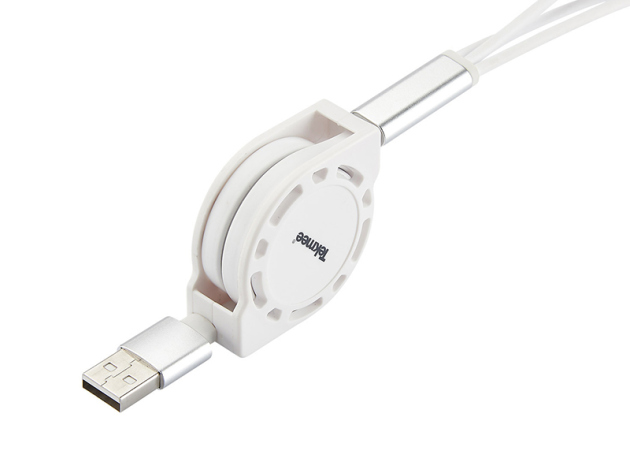 Tekmee Ladekabel USB auf USB-C, Micro-USB, Lightning 