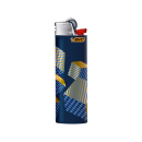 BIC Maxi J26 Reibrad Feuerzeuge "Gold Blau". 50er Display