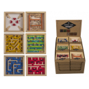 Holz-Geschicklichkeitsspiel "Labyrinth" 9x9 cm,...