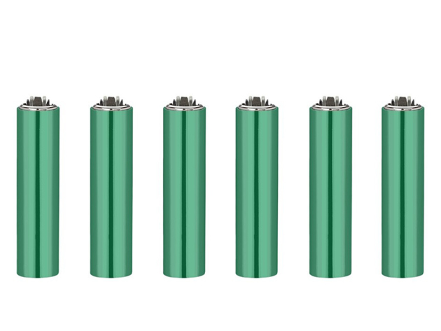 Clipper Cover ELECTRIC GREEN, Micro Metal, 30er Display