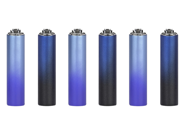 Clipper Cover "Blue Gradient", Micro Metal, 30er Display