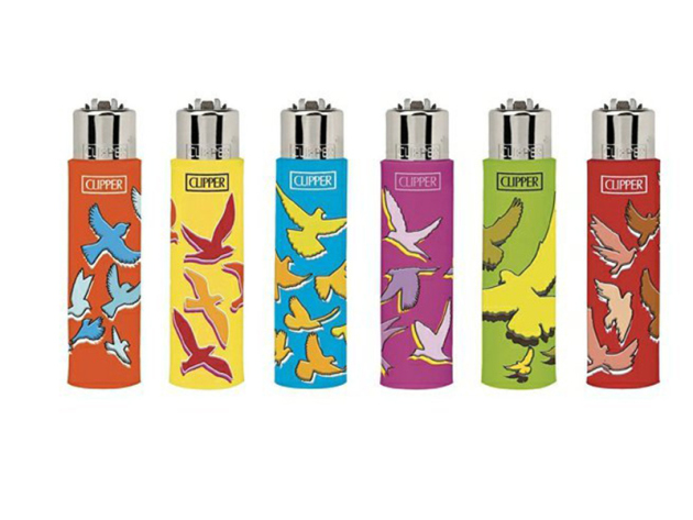 Clipper Cover Pop BIRDS, genäht, 30er Display